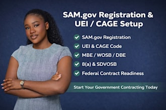 sam gov, get uei, cage code, and handle mbe, wosb, 8a, dbe, sdvosb
