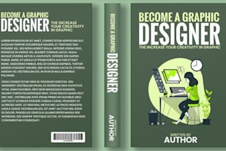 design, create you creative book cover undefined  amazon kdp ebook cover design