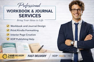 do journal design, digital planner and workbook, kdp journal design
