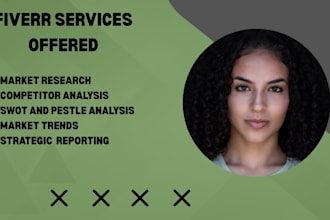 do market research, market analysis, and competitor analysis