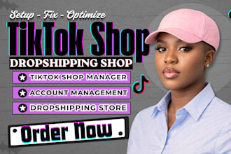 set up tiktok shop, manage tiktok shop
