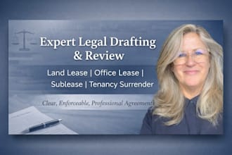 draft land lease, office lease, sublease and tenancy surrender agreements