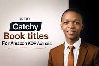 create catchy amazon book title ideas for your KDP book