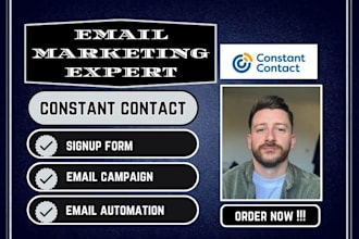 design constant contact newsletter signup form constant contact automation