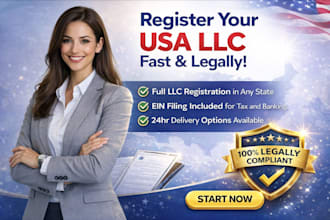 register your USA llc with ein fast and legally