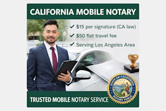 provide notary services in los angeles