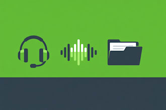 provide high quality english audio or video transcription