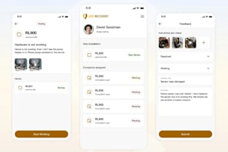 develop field service and reporting mobile app, inspection app development