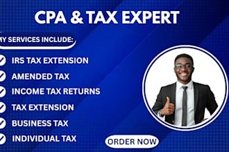 prepare irs tax extension, late tax filing, amended tax, tax extension 1120 4868