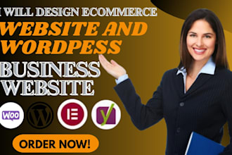 design a professional wordpress or shopify website,online store for your busines