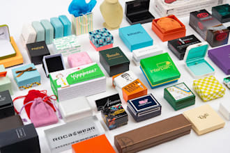 product packaging design and label design for branding retail ecommerce products