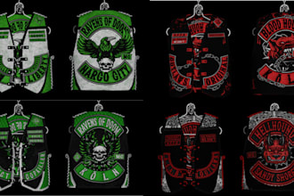 ivem kuttes custom fivem clothing kuttes mc mc vest biker clothing kuttes