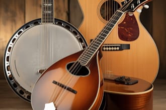 record professional mandolin tracks for your project