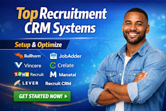 setup bullhorn jobadder vincere crelate zoho recruit manatal lever recruit crm
