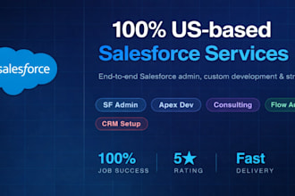 be your US based salesforce CRM admin, developer, or consultant