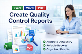 create professional quality control reports