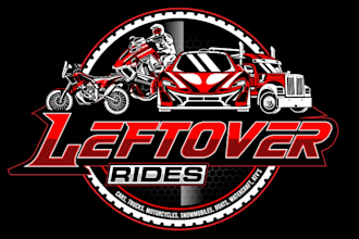 create a vintage motorcycle logo design