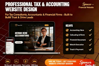 financial advisor website finance website tax website  accounting website