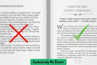 do book formatting, ebook formatting, book cover design