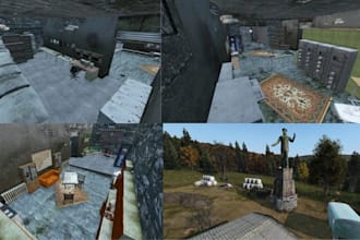 setup custom dayz server maps, loot system, base building and mods