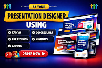 presentation design, powerpoint, canva, gamma, keynote, google slides redesign