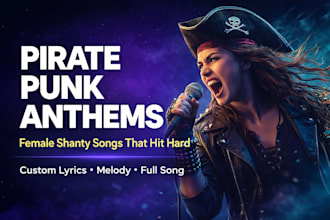 be female pirate punk punk rock shanty whaling shanty fishing song voyage song