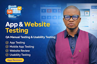 app testing mobile app testing QA manual testing usability testing app review