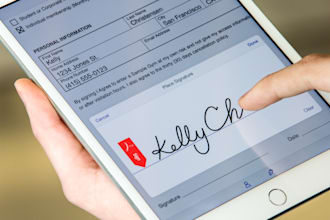 transform your handwritten, signature to digital electronic signature