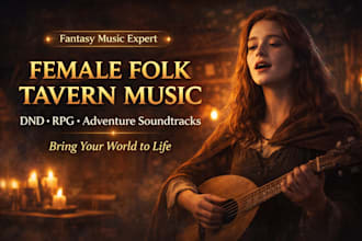 be female folk shanty treasure hunt dnd tavern fantasy music rpg music adventure
