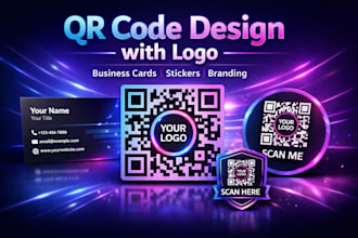 create custom qr code design with logo qr code generator