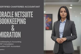do netsuite bookkeeping data migration and financial reporting