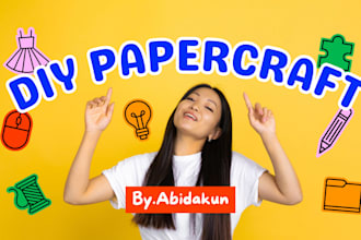 tutor you on diy paper craft