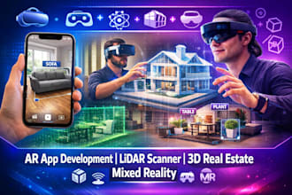 ar app mixed reality 3d real estate lidar scanner app augmented reality app