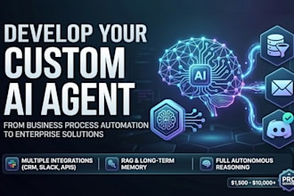 build custom ai agent for business automation