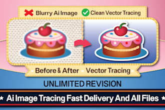 do high quality vector tracing, vectorize image, convert logo to vector file