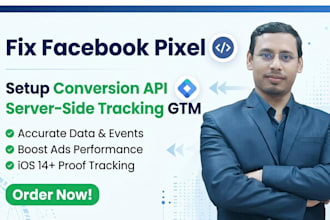 set up facebook conversion API with GTM server side tracking