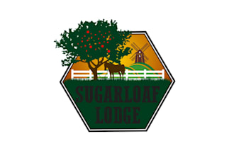 make attractive property logo for a equestrian facility