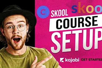 skool community manager skool online course setup circle so kajabi online course
