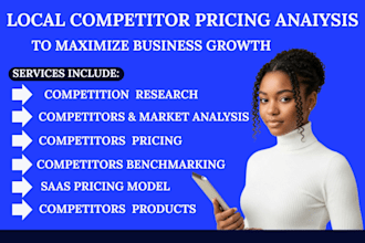 research local competitor pricing, market positioning and city level analysis