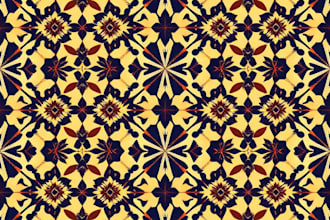 design custom vector seamless pattern