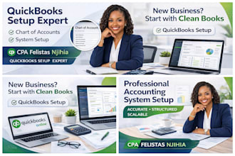 set up quickbooks online