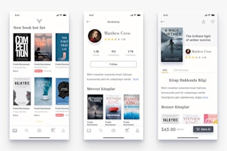 develop an ai ebook reader app, audiobook app, text to speech app