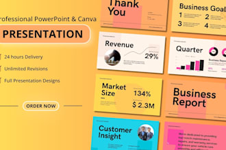 design polished and easy to follow presentations