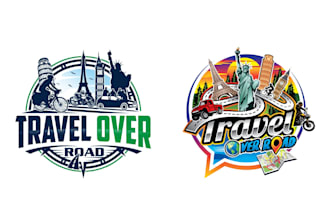 design awesome travel logo for your company