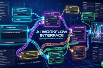 create custom comfyui workflows for ai image generation