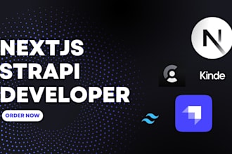 build nextjs reactjs blog website with strapi cms