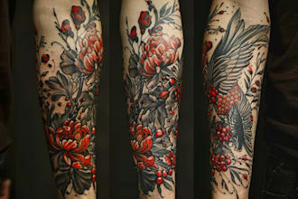 design professional tattoo and custom tattoo