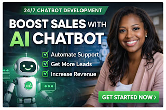 build ai chatbot for website and shopify to automate sales