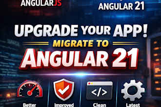 migrate your angularjs application into angular 21