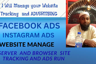 run facebook and instagram ads with pixel tracking and campaigns